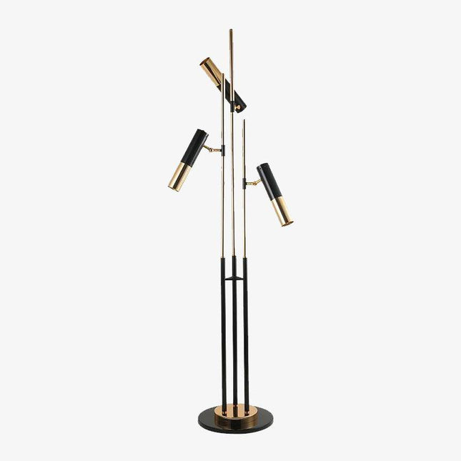 Lampadaire design LED tripes pied et lampes dirigeables Floor