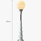 Corps de lampe blanc / Télécommande / Prise AU