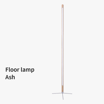 Lampadaire en bois moderne à lumière d'ambiance réglable 360° — LZ4X9J