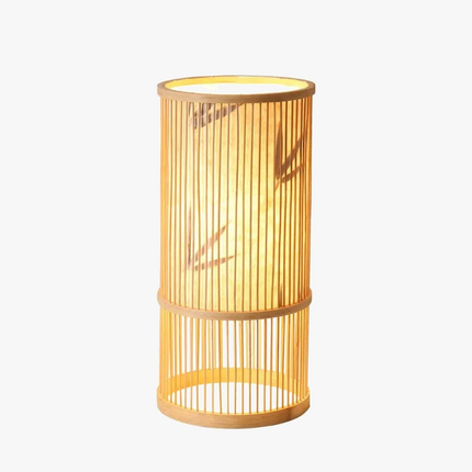 Lampadaire japonais moderne en bambou fait main — LZ4X9Q2N