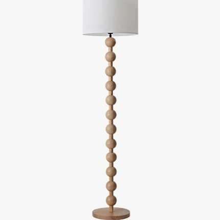 Lampadaire en bois style japonais Wabi-Sabi pour intérieur — LZ4X9M