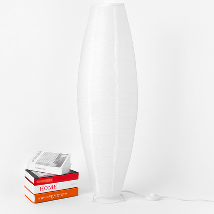 Lampadaire LED en papier tissé style nordique — LZ4X9P2