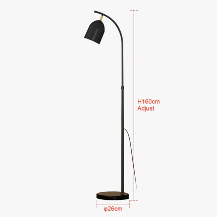 Lampadaire LED design nordique à éclairage réglable moderne — LZ4P9XQ