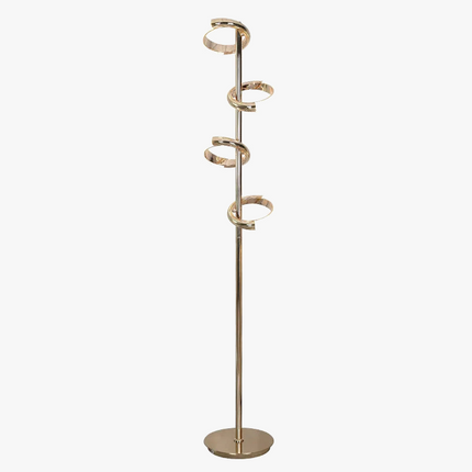 Lampadaire LED moderne en fer et acrylique pour intérieur — LZ4X9P2