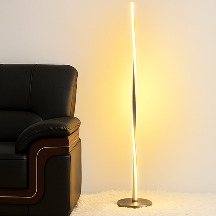 Lampadaire LED intérieur à intensité variable moderne — LZ4X9P