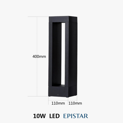 Lampadaire LED étanche pour jardin et éclairage extérieur — LZ4X9T