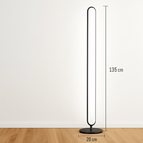 Lampadaire chaleureux