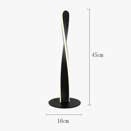 Lampadaire moderne en aluminium avec éclairage LED ajustable — LZ4T9XQ