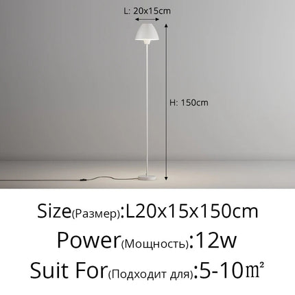 Lampadaire sur pied moderne en fer forgé avancé — LZ4X9T1