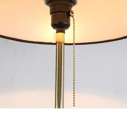 Lampadaire moderne en métal avec abat-jour en tissu — LZ4X9Q2