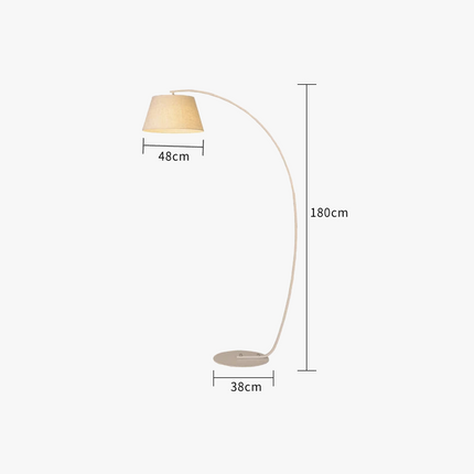 Lampadaire nordique haut de gamme pour éclairage raffiné — LZ4P7XQ