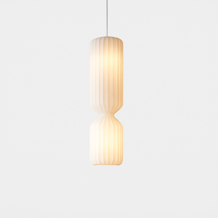 Lampadaire nordique en tissu plissé pour intérieur — LZ4X9M