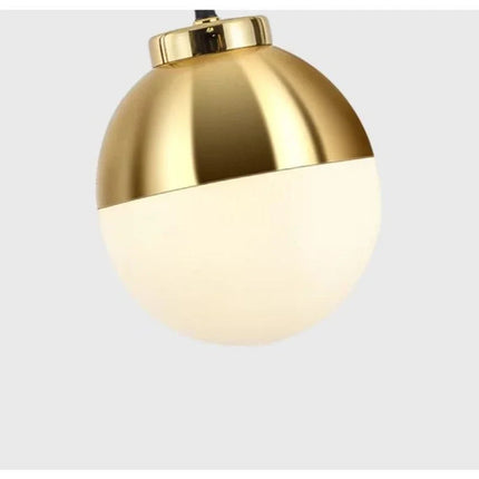 Lampadaire design nordique rétro doré pour intérieur élégant — LZ4X9Q2