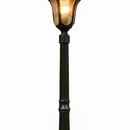 Lampadaire rétro pour éclairage de jardin et allées extérieures — LZ4X9M