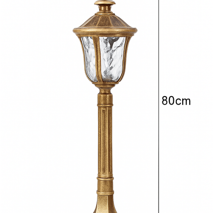 Lampadaire rétro pour éclairage de jardin et allées extérieures — LZ4X9M