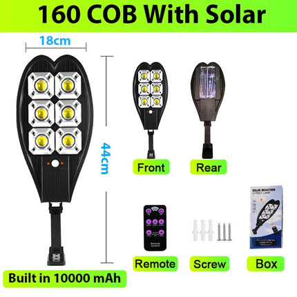 Lampadaire solaire étanche 600000 lumens avec détecteur de mouvement — LZ4G7Q2