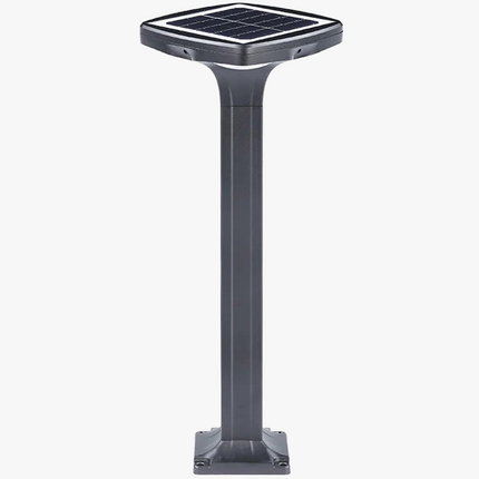 Lampadaire solaire LED étanche en silicium monocristallin pour jardin — LZ4X9P2