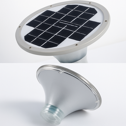 Lampadaire solaire étanche pour éclairage extérieur et jardin — LZ4X9Q2