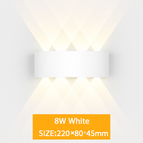 Blanc 8W / Chaude 3000K | Aluminium étanche