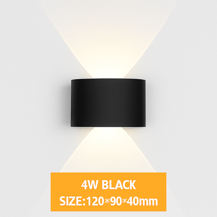 Applique murale LED étanche IP65 pour intérieur et extérieur 4W-10W — LZQ7F2M