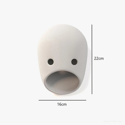 lampe de applique murale led moderne et créative en résine