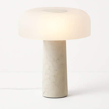 Lampe de bureau design champignon en marbre moderne — LZ4X9Q7F
