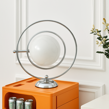 Lampe de bureau italienne en verre rotative design — LZ4XJ9
