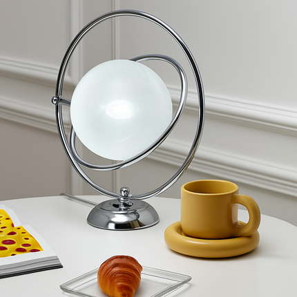 Lampe de bureau italienne en verre rotative design — LZ4XJ9