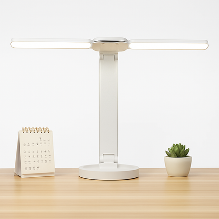 Lampe de table LED tactile rechargeable à 3 niveaux avec veilleuse et protection yeux — LZ4X9M