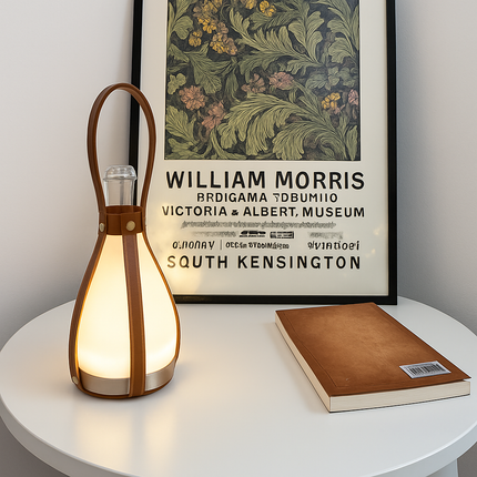 Lampe de bureau LED design bouteille en verre pour intérieur et extérieur — LZ4X9P
