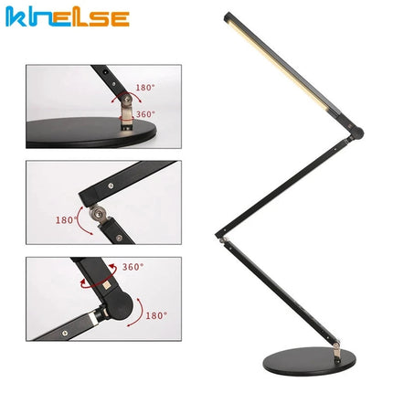 Lampe de bureau moderne à bras long avec variateur d’intensité et économie d’énergie — LZ4X9P