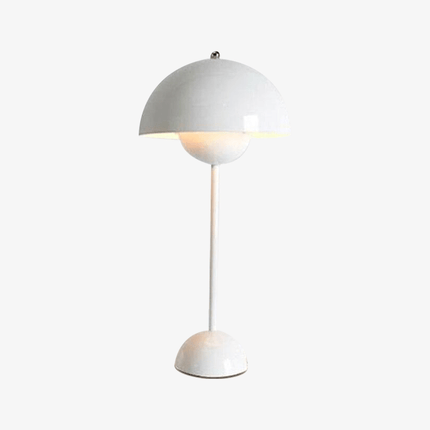 Lampe de bureau LED moderne en métal coloré avec abat-jour rond — LZ4X9P2
