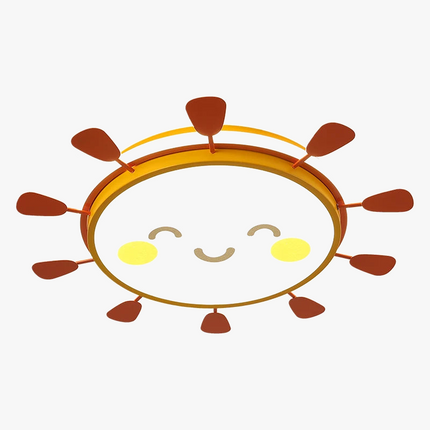 Lampe de bureau ronde LED pour étude et enfants — LZ4JX9