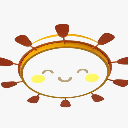 Lampe de bureau ronde LED pour étude et enfants — LZ4JX9