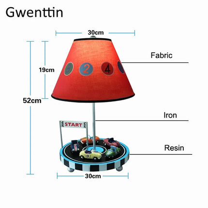 Lampe de bureau voiture lumineuse pour enfant et bébé — LZ4X9P2