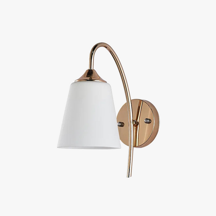 Lampe de chevet LED style américain en verre et fer pour hôtel — LZ4P9XQ