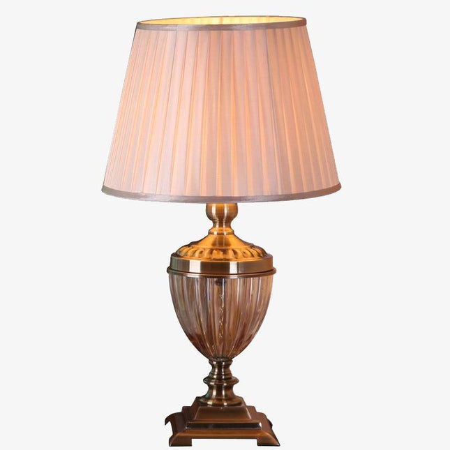 Lampe de chevet élégante avec abat-jour en tissu — LZ4X9P2