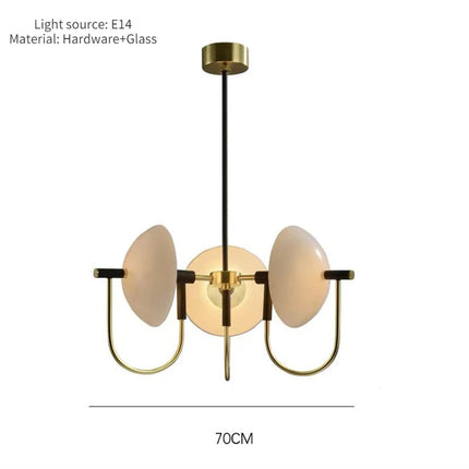 Lampe de chevet en verre au design médiéval minimaliste — LZ4P9XQ