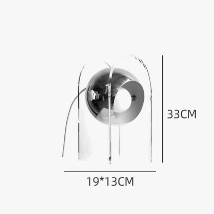 Lampe de chevet design en acrylique pour intérieur moderne — LZ4X9J