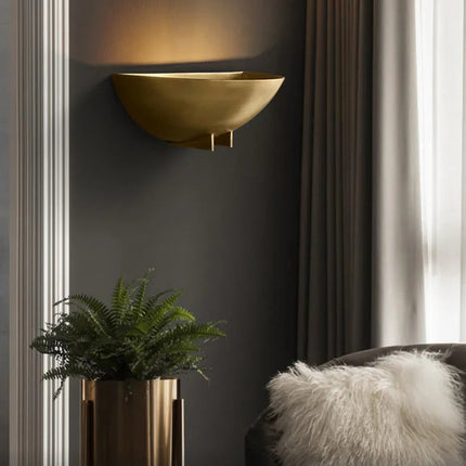 Lampe de chevet en cuivre au design luxe pour intérieur élégant — LZ4P9XQ