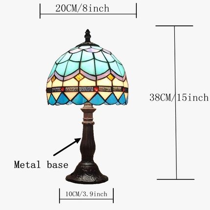 Lampe de chevet en verre style européen pour chambre d’enfant — LZ4Q9T2