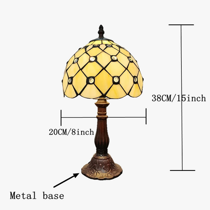 Lampe de chevet veilleuse design Tiffany Gypsophile pour enfants — LZ4QX9