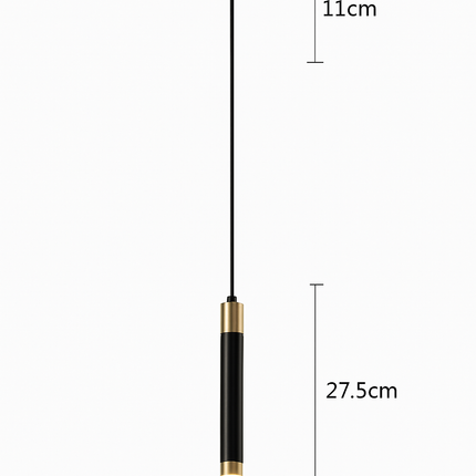 Lampe de chevet LED avec projecteur rotatif suspendu moderne — LZ4X9P