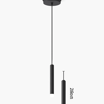 Lampe de chevet LED avec projecteur rotatif suspendu moderne — LZ4X9P