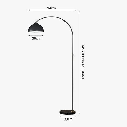 Lampe de table moderne en tissu et marbre style européen — LZ4X9P2