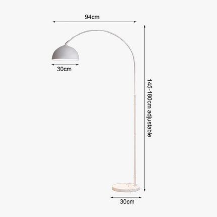 Lampe de table moderne en tissu et marbre style européen — LZ4X9P2