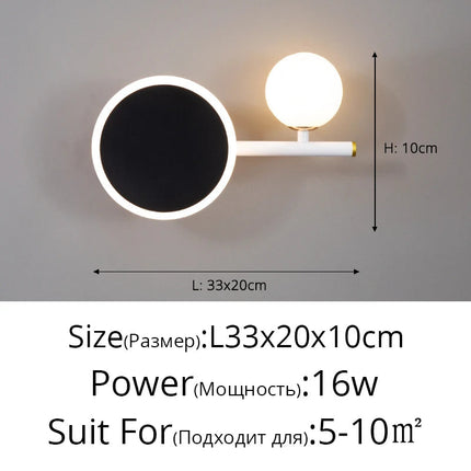 Applique murale LED pour lit mezzanine avec protection des yeux — LZ4XJ9