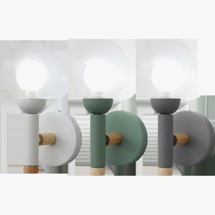 Lampe de chevet en verre au design nordique pour salon et hôtel — LZ7FQ2