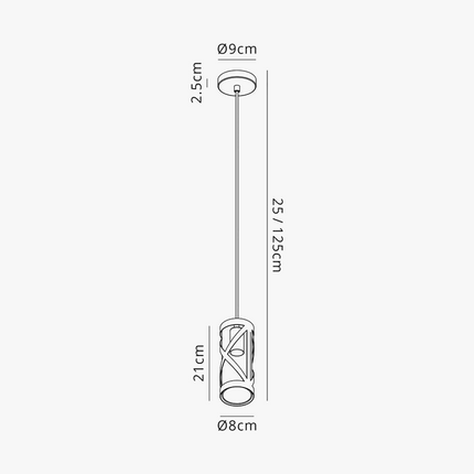 Lampe de chevet nordique au design moderne et créatif — LZ4X9T2