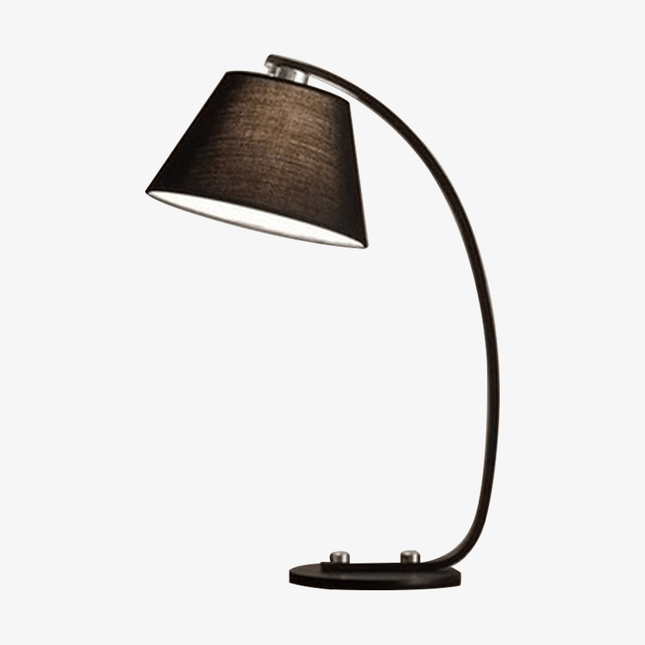 Lampe de table LED avec abat-jour en tissu pour bureau ou chevet — LZ4X9P2
